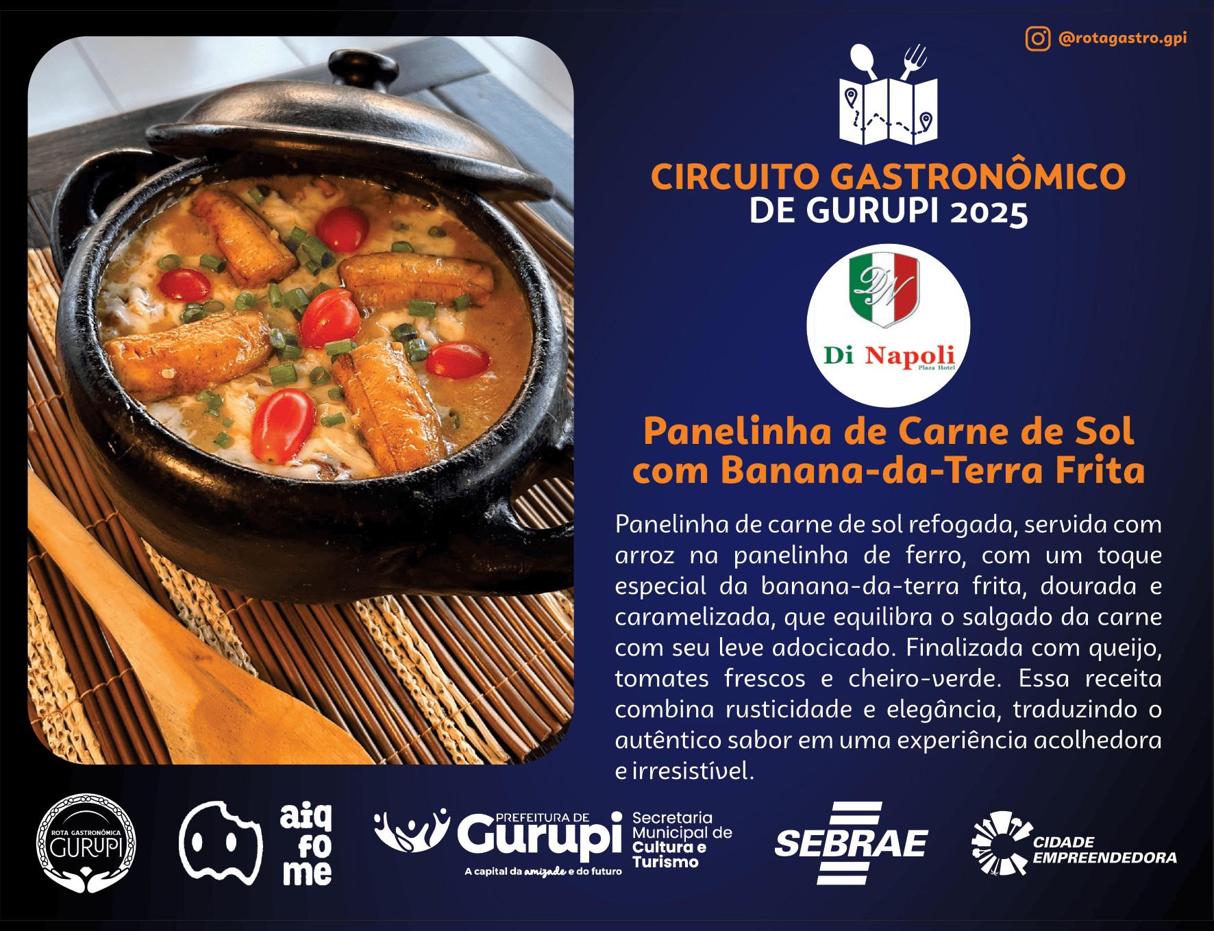 Panelinha de Carne de Sol com Banana-da-Terra Frita