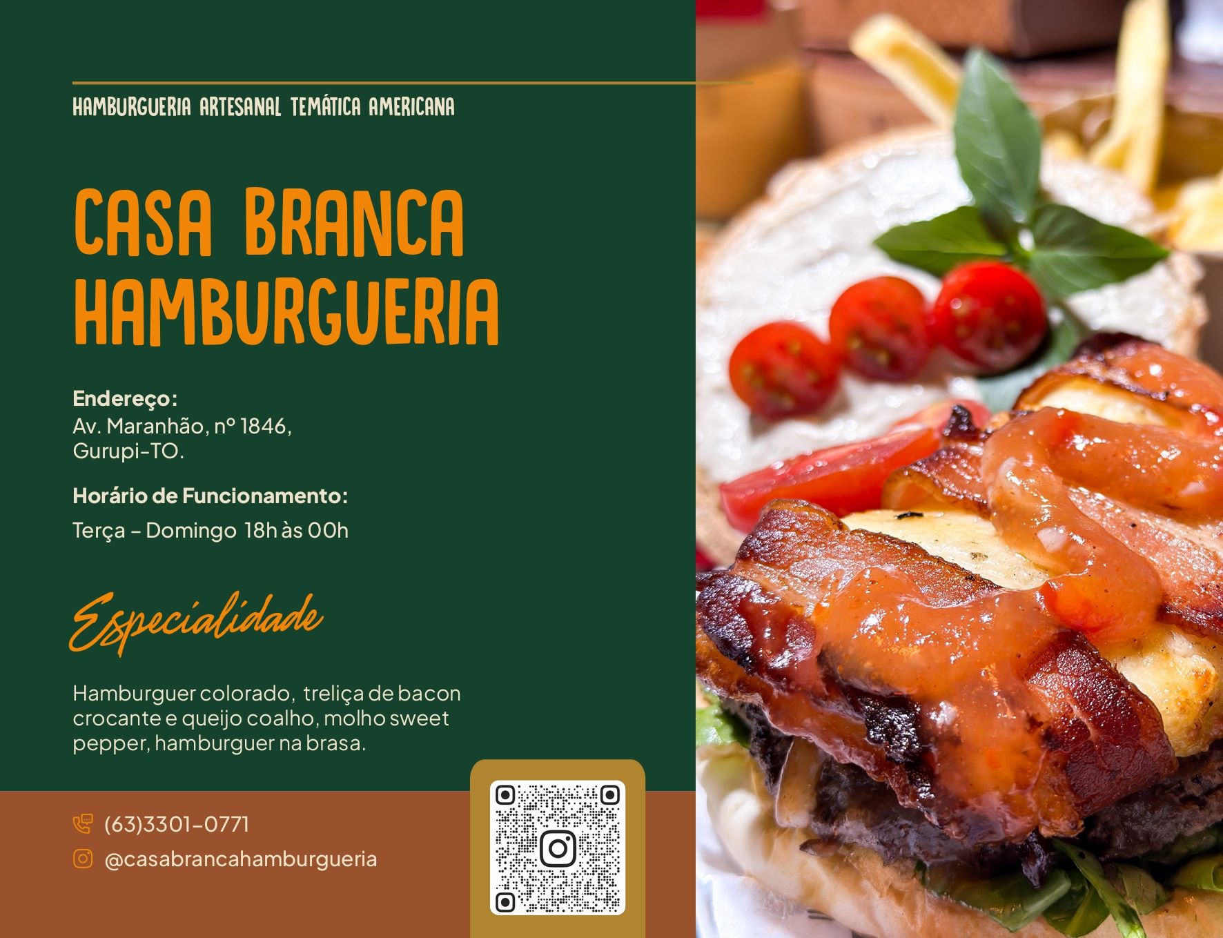 Casa Branca Hamburgueria